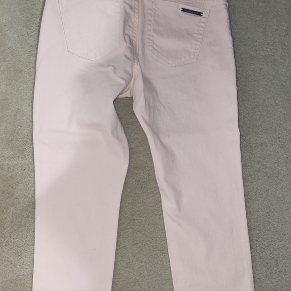 VINTAGE MICHAEL KORS Size 8 Colored JEANS GREAT COLOR! PEACHY PINKISH.. - Picture 4 of 16